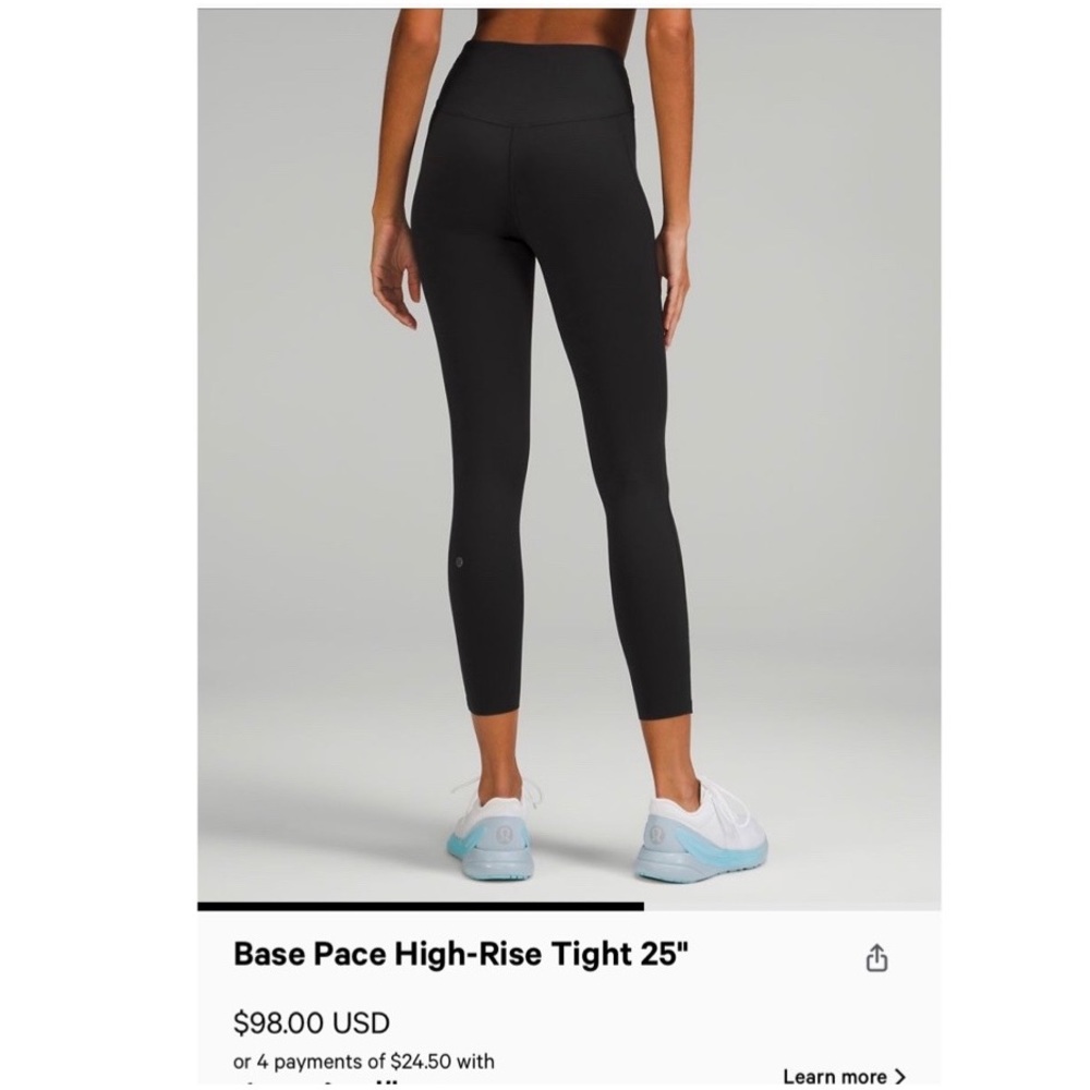 Lululemon base pace legging